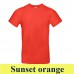 TU03T B&C #E190 unisex T-Shirt sunset orange